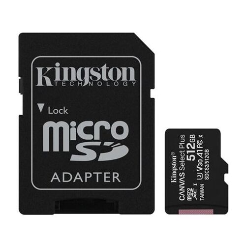 Memorijska kartica Kingston SD MICRO 512GB Class 10 UHS-I Plus