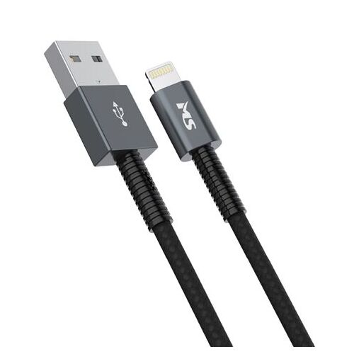 KABL MS USB-A 2.0 ->LIGHTNING, 1m, MS, crni