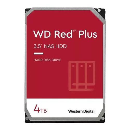 Hard Disk Western Digital Red Plus™ NAS 4TB WD40EFPX (CMR)