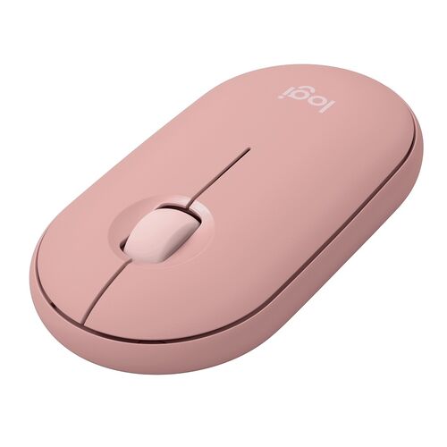 LOGITECH PEBBLE MOUSE 2 M350S, TONAL ROSE