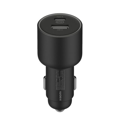 XIAOMI MI 67W CAR CHARGER (USB-A + TYPE-C)