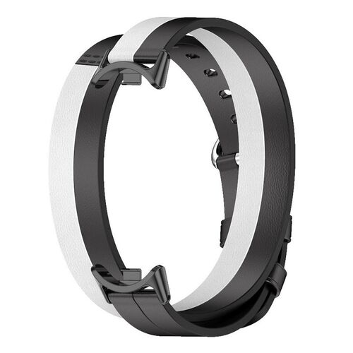 XIAOMI MI SMART BAND 8 DOUBLE WRAP STRAP BLACK AND WHITE