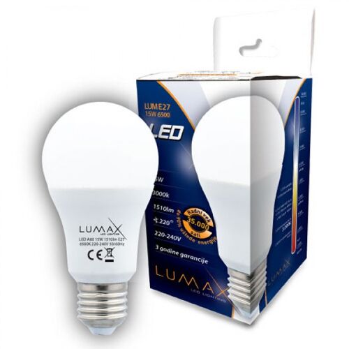 LED SIJALICA LUMAX LUME27-18W 6500K DNEVNO SVETLO