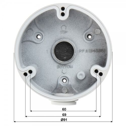 DAHUA NOSAC PFA134 VODOOTPORNA DOZNA - ALUMINIUM 90X35MM