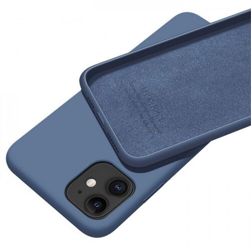 MCTK5-SAMSUNG S21 PLUS * FUTROLA SOFT SILICONE DARK BLUE (79)