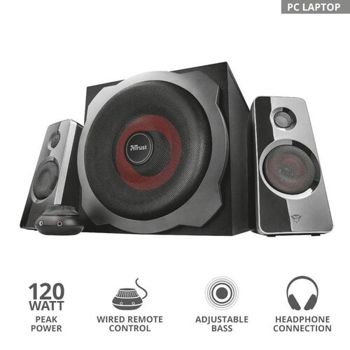 TRUST GXT 38 TYTAN 2.1 SPEAKER 120W (19023)