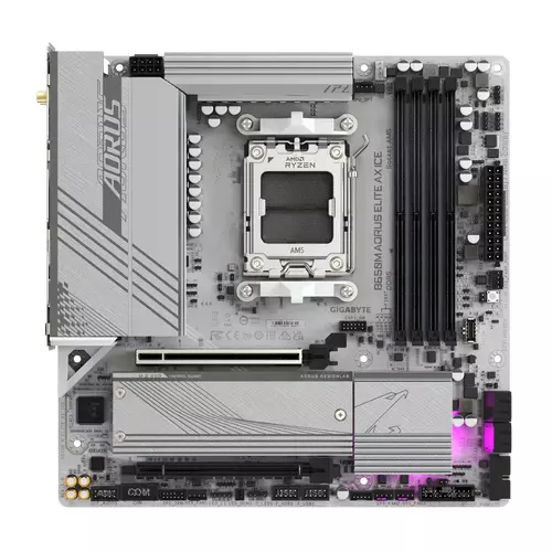 MATIČNA PLOČA AM5 GIGABYTE B650M AORUS ELITE AX ICE