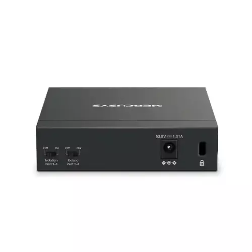 SVIČ 10/100/1000 5-PORT MERCUSYS MS105GP/4-PORT POE+