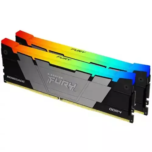 MEMORIJA DDR4 64GB/3200MHZ (2X32GB) KINGSTON FURY BEAST RGB KF432C16RB2AK2/64