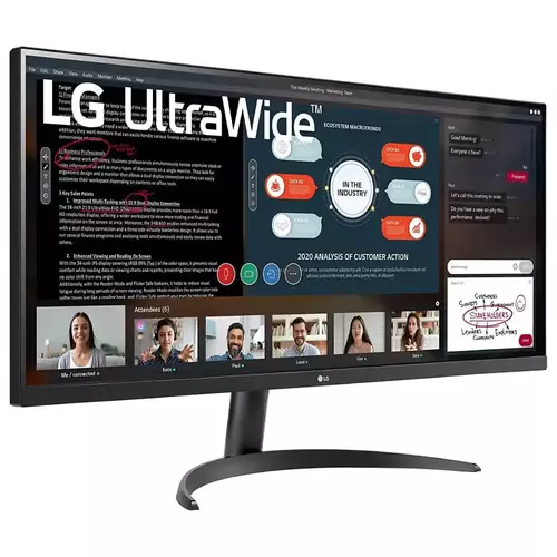 MONITOR 34 LG 34WP500-B 2560X1440/QHD/75HZ/IPS/5MS/2X HDMI