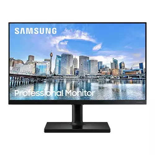 MONITOR 24 SAMSUNG LF24T450FQR 1920X1080/FHD IPS/75HZ/5MS/DP/2X HDMI/2X USB/FREESYNC/PIVOT/CRNA