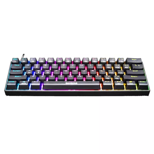 TASTATURA GAMDIAS HERMES E3 RGB MEHANIČKA, CRNA,BROWN SWITCH