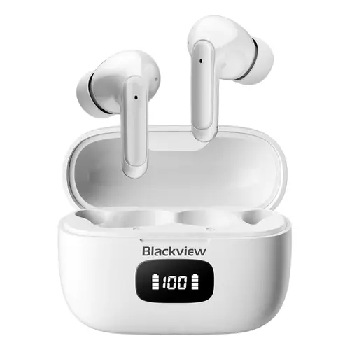 BEŽIČNE SLUŠALICE BLACKVIEW AIRBUDS 8 ARCTIC WHITE/ANC/BT 5.3/TYPE-C/IPX7