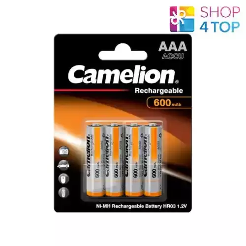 PUNJIVA BATERIJA AAA CAMELION 600 MAH NIMH 1/4