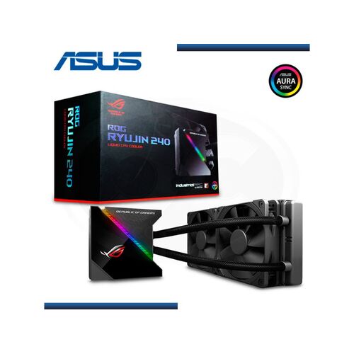 KULER ZA PC ASUS RYUJIN 240 RGB/VODENO HLAĐENJE/CRNA