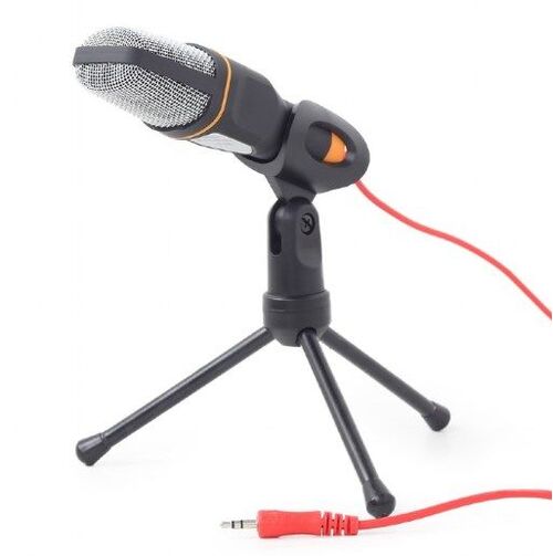 MIC-D-03 GEMBIRD MIKROFON SA TRIPODOM 3,5MM BLACK