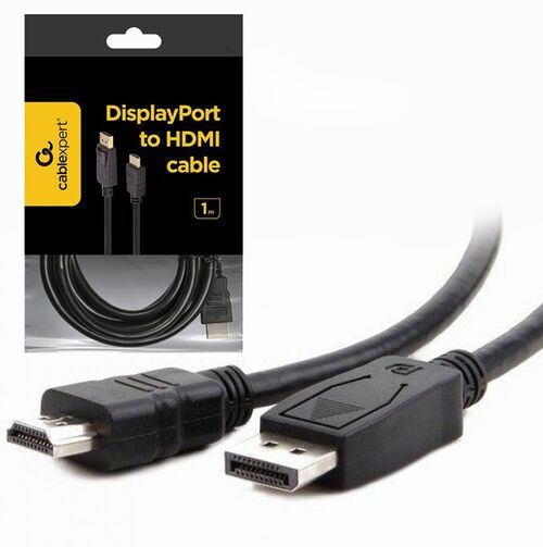 CC-DP-HDMI-1M GEMBIRD DISPLAYPORT NA HDMI DIGITAL INTERFACE KABL 1M