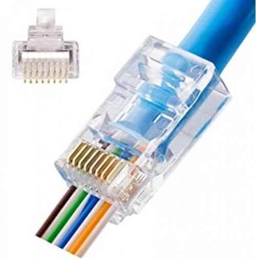 LC-PTF-01/100 CAT5 LAN UTP KATEGORIJE 5 EZ PROLAZNI KONEKTOR PNP88FZV2-R RJ45 CENA ZA KOMAD