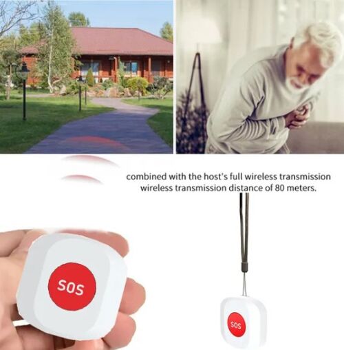 ZIGBEE-CALL BUTTON-SOS02 GEMBIRD RSH PORTABLE ALARM PANIC DUGME,SISTEM ZA UPOZORENJE