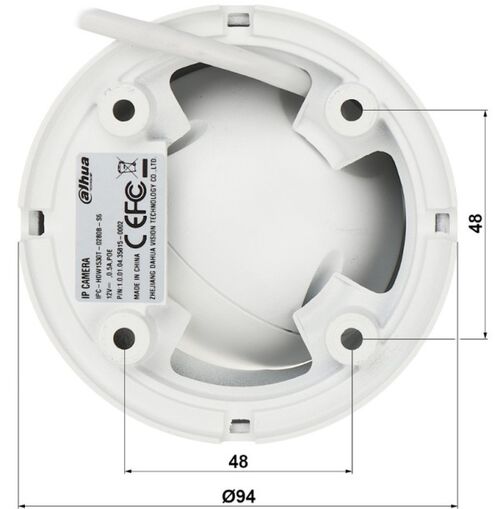 DAHUA KAMERA IP-HDW1530T-0280B-S6 5 MEGAPIKSELA 2.8MM IP KAMERA