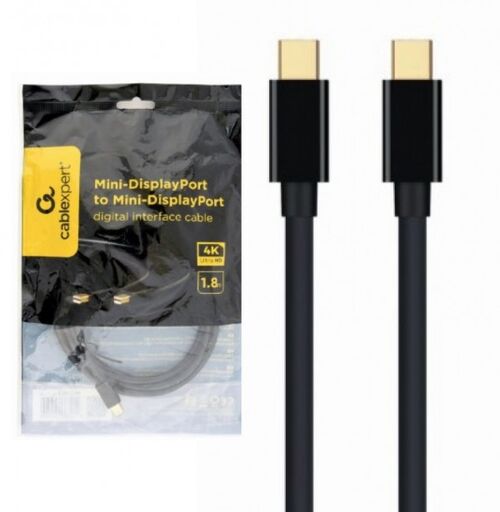 CCP-MDPMDP2-6 GEMBIRD MINI DISPLAYPORT NA MINI DISPLAYPORT DIGITAL INTERFACE CABLE 1,8M