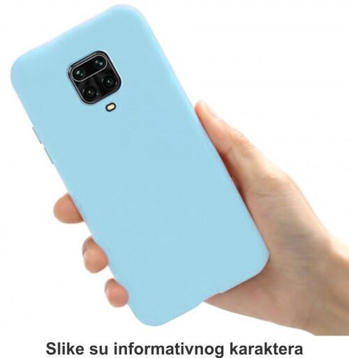 MCTK4-XIAOMI POCO X3 PRO * FUTROLA UTC ULTRA TANKI COLOR SILICONE SKY BLUE (59)