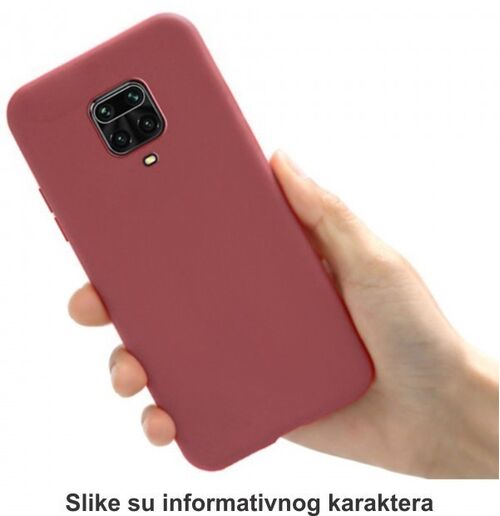 MCTK4-IPHONE XS MAX * FUTROLA UTC ULTRA TANKI COLOR SILICONE RED (99)