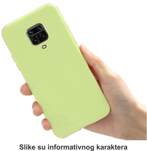 MCTK4-SAMSUNG NOTE 20 * FUTROLA UTC ULTRA TANKI COLOR SILICONE GREEN (59)