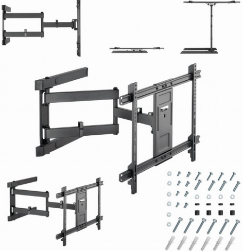 WM-80ST-05 GEMBIRD TV NOSAC OKRETANJE/TILT 37-80 VESA MAX.60X40CM, MAX 50KG, DRZAC