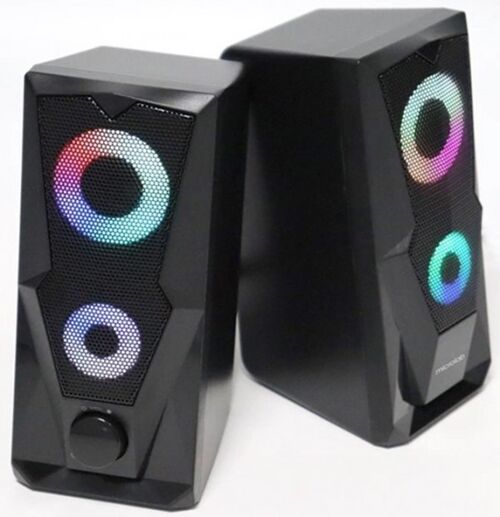 MICROLAB B27 STEREO ZVUCNICI BLACK, 10W RMS (2 X 5W), USB POWER, 3,5MM RGB