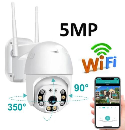 CAM-IP5MP-EP9 * GMB KAMERA 5 MPIX MICROSD ICSEE XMEYE PRO APP TWO-WAY VOICE PTZ IP66 (2999)