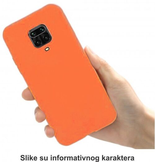 MCTK4-XIAOMI MI 10T/MI 10T PRO * FUTROLA UTC ULTRA TANKI COLOR SILICONE ORANGE (59)