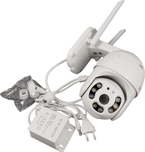 CAM-IP8MP-EP9 GMB KAMERA 8 MPIX MICROSD ICSEE XMEYE PRO APP TWO-WAY VOICE PTZ IP66