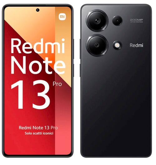 REDMI NOTE 13 PRO EU 8+256 MIDNIGHT BLACK