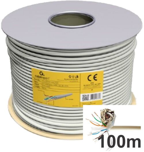 FPC-6004-L/100 GEMBIRD FTP CAT.6 INDOOR LICNASTI CCA KOTUR 100M