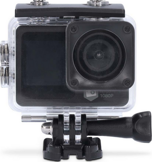 ACAM31BK DUAL SCREEN ACTION CAM WITH HD 1080P@30FPS RESOLUTION NEDIS