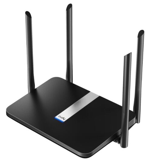 CUDY X6 AX1800 DUAL BAND 2.4+5GHZ MESH WI-FI RUTER 1W/4LAN GBIT, 4X5DBI WISP/AP/REP/VPN/TR069