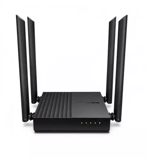 WIRELESS ROUTER TP-LINK ARCHER C64 AC1200 MU-MIMO 4X EXT ANTENA/1WAN/4LAN