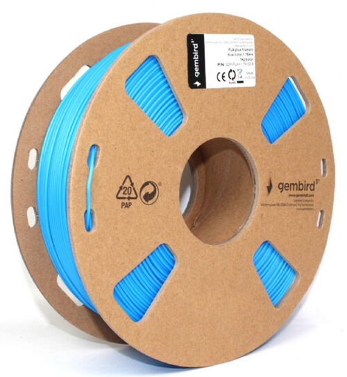 3DP-PLA+1.75-02-B PLA-PLUS FILAMENT ZA 3D STAMPAC 1,75MM KOTUR 1KG BLUE