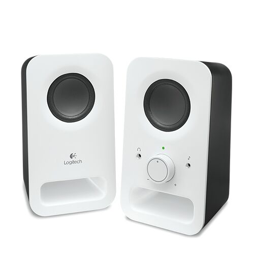 LOGITECH Z150 MULTIMEDIA SPEAKERS, 2.0 SYSTEM, WHITE