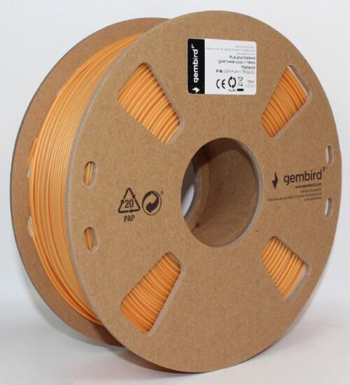 3DP-PLA+1.75-02-GL PLA-PLUS FILAMENT ZA 3D STAMPAC 1,75MM KOTUR 1KG GOLD METAL