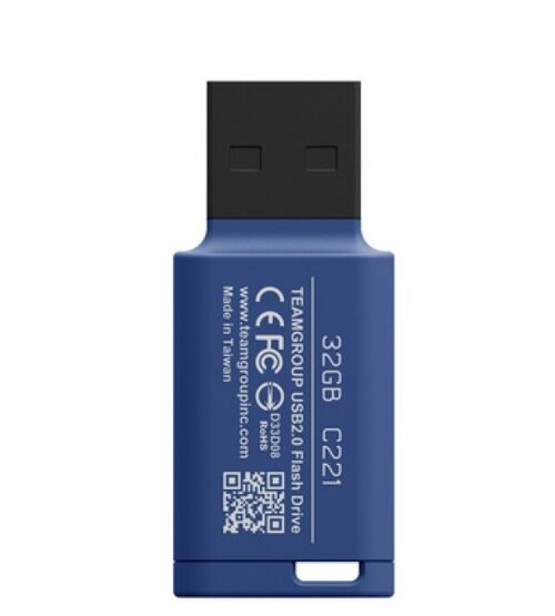 TEAMGROUP 32GB  C221 USB 2.0 BLUE TC22132GL01 (367) FO