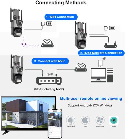 CAM-IP6MP-EP11-QQ GMB KAMERA 6 MPIX MICROSD ICSEE XMEYE PRO APP TWO-WAY VOICE PTZ IP66,3.6MM+3.6MM