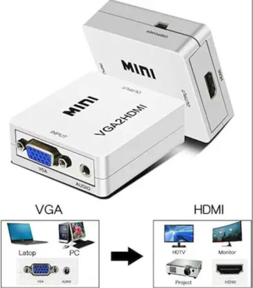 KONVERTER MINI VGA NA HDMI VGA2HDMI