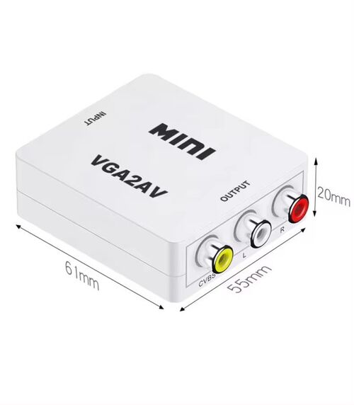 A-VGA-AV-MINI ** GEMBIRD INPUT VGA TO AV  (905) (560)