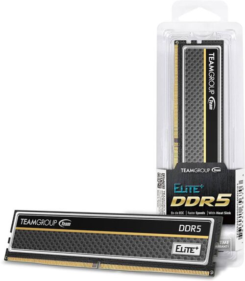 TEAMGROUP DDR5 * TEAM ELITE PLUS DESKTOP 16GB 5200MHZ TPBD516G5200HC4201 (4547)