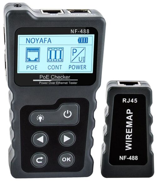 TESTER KABLOVSKI POE LAN NOYAFA NF-488 STP / UTP DO 600M