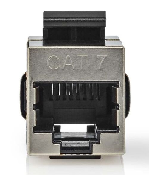 CCGB89015ME CAT6A / CAT7, SHIELDED, RJ45 FEMALE, STRAIGHT, METAL 1KOM