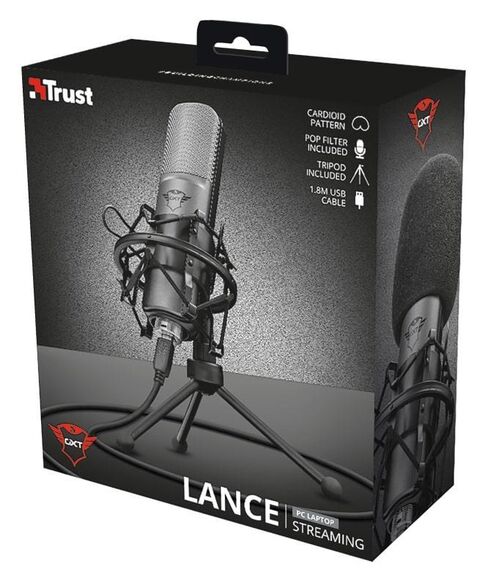 TRUST GXT 242 LANCE STREAMING MICROPHONE (22614)