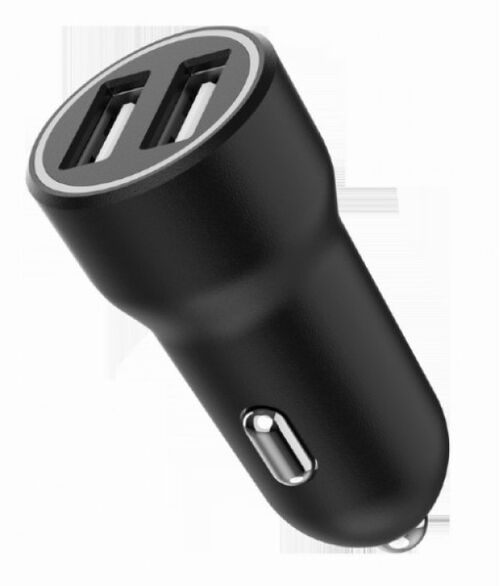 TA-UC-2A15-CAR-01 GEMBIRD 2-PORT USB CAR CHARGER, 3.1 A, BLACK